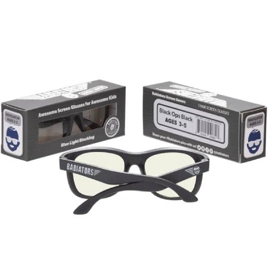 Babiators Navigator SCREENSAVER Black Ops 3-5yrs BSS-001