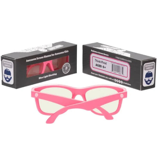 Babiators Navigator SCREENSAVER Think Pink 6+ BSS-004