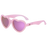 Babiators The Influencer Sunglasses Pink Transparent w/Purple 6yrs BLU-024