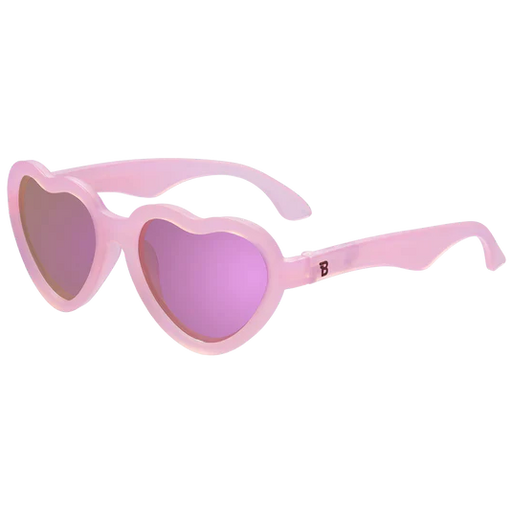 Babiators The Influencer Sunglasses Pink Transparent w/Purple 6yrs BLU-024