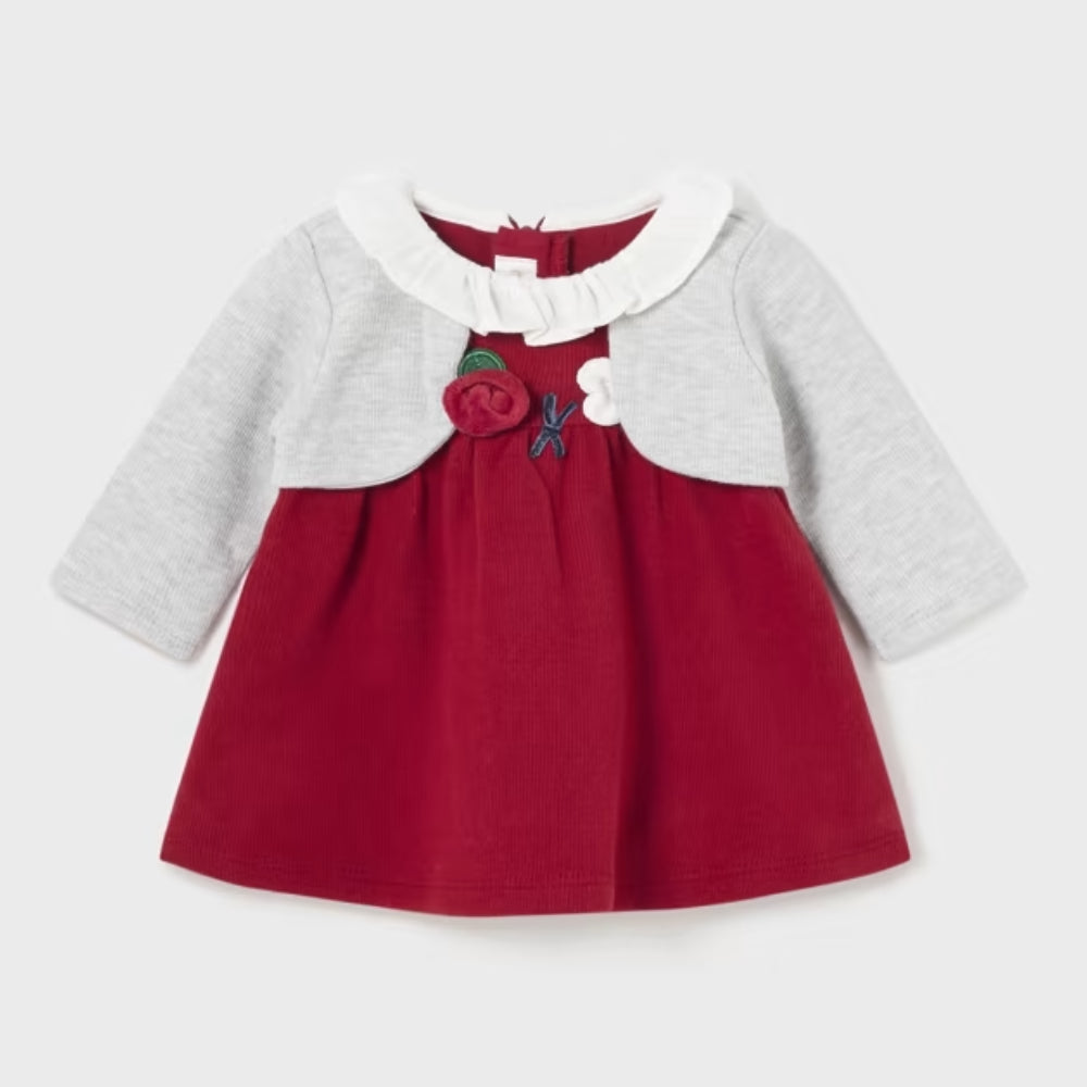 Mayoral Dress - Guinda 2843