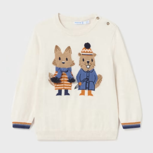 Mayoral Sweater - Cream Vig 2320
