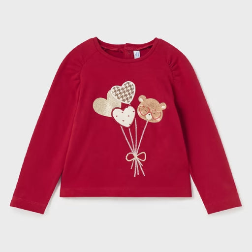 Mayoral Long Sleeve T-Shirt - Rojo 2010