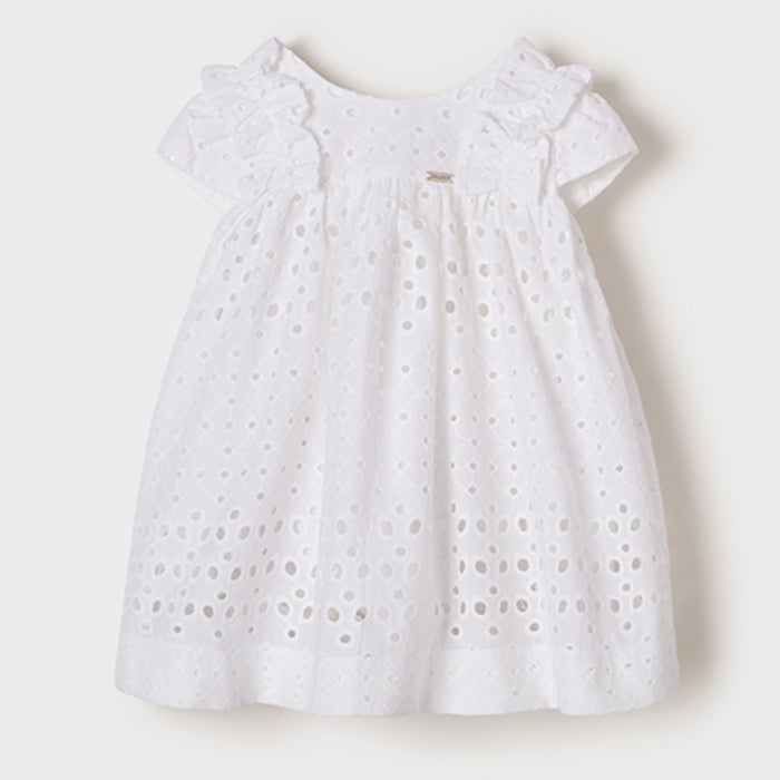 Mayoral Dress Baby Girl - Blanco (1911-44)