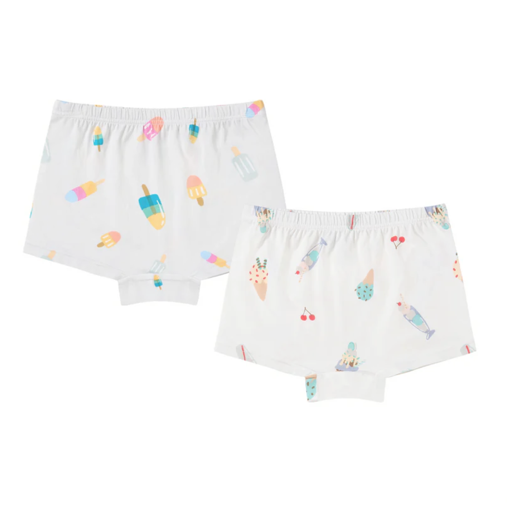 Nest Designs Girl's Boy Short Underwear 2Pc - Sweet Treats