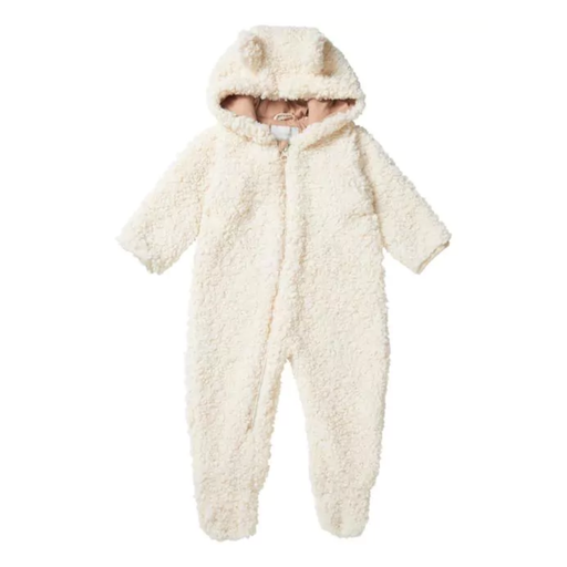 Noppies Unisex Playsuit Long Sleeve - Buttercream