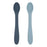 Nouka Spoon Set - Lily Blue/Deep Ocean