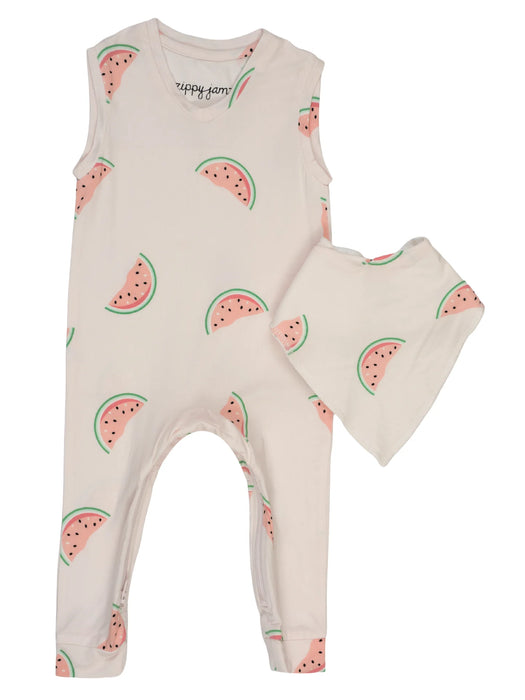 Zippy Jamz Romper Bamboo - One in a Melon