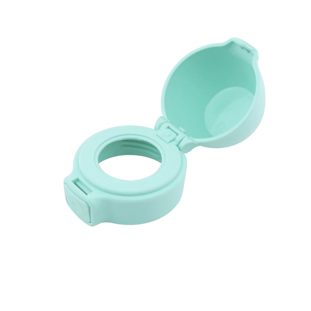 Grosmimi One-Touch Cap(Steel Free) - Creamy Blue