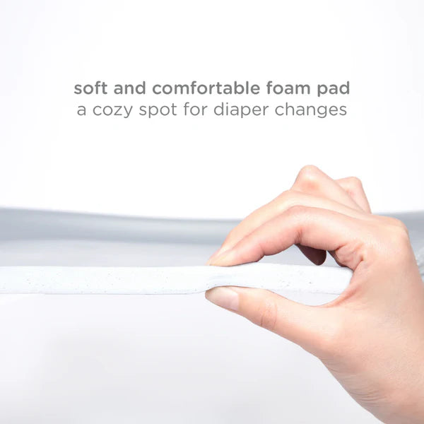 Ubbi Foam Changing Pad - Taupe