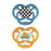 Dr Brown's Advantage Pacifer Stage2 - Skateboard Snail And Glow In The Dark Coral Ocean