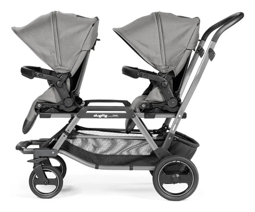 Peg Perego Duette Piroet Stroller  - Mercury (In Store Pick Up Only)