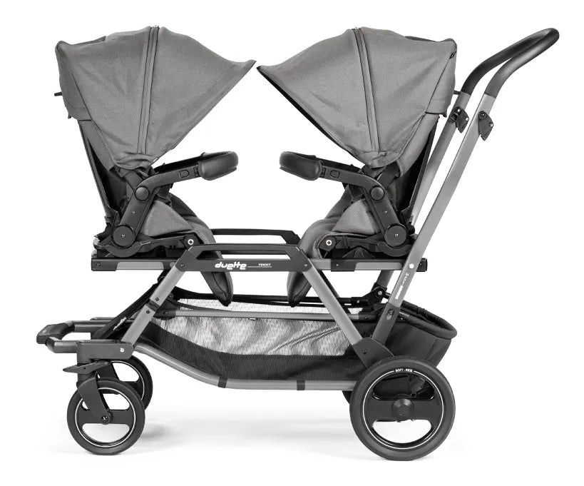 Peg Perego Duette Piroet Stroller  - Mercury (In Store Pick Up Only)