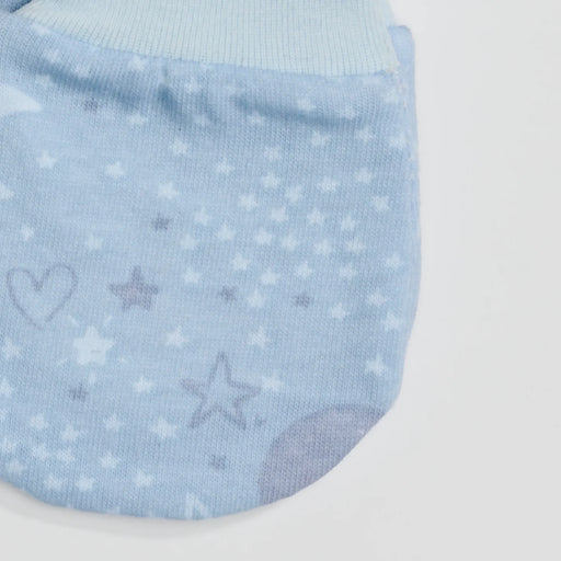 Piccolo Bambino Anti-Scratch Mittens 2pk - Blue