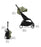 Stokke YOYO3 Complete Stroller - Black/Air France
