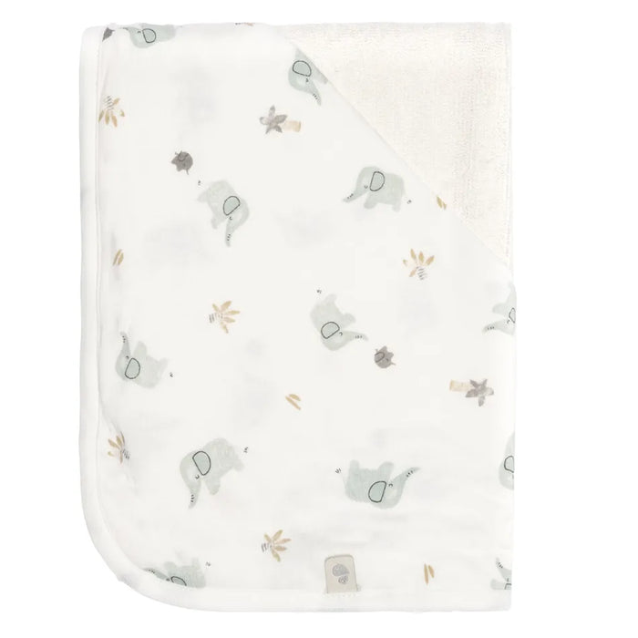 Perlim Pin Pin Bamboo Hooded Towel - Elephants