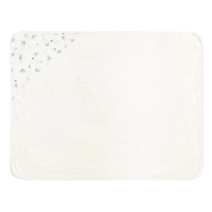 Perlim Pin Pin Bamboo Hooded Towel - Elephants