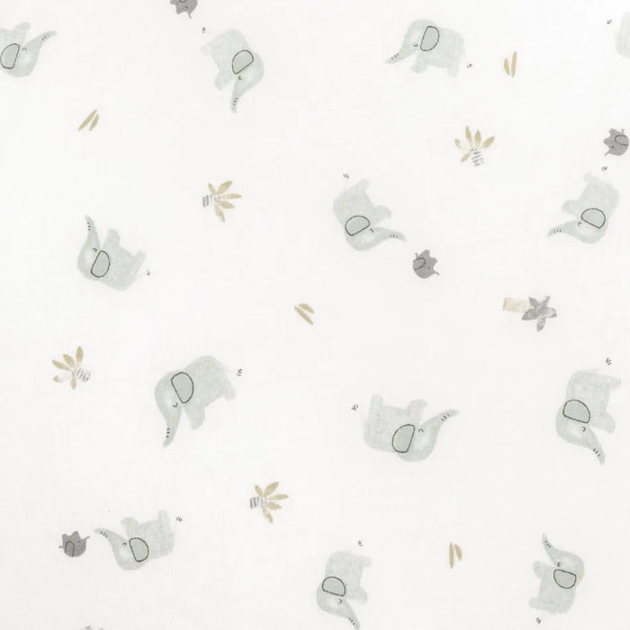 Perlim Pin Pin Bamboo Hooded Towel - Elephants