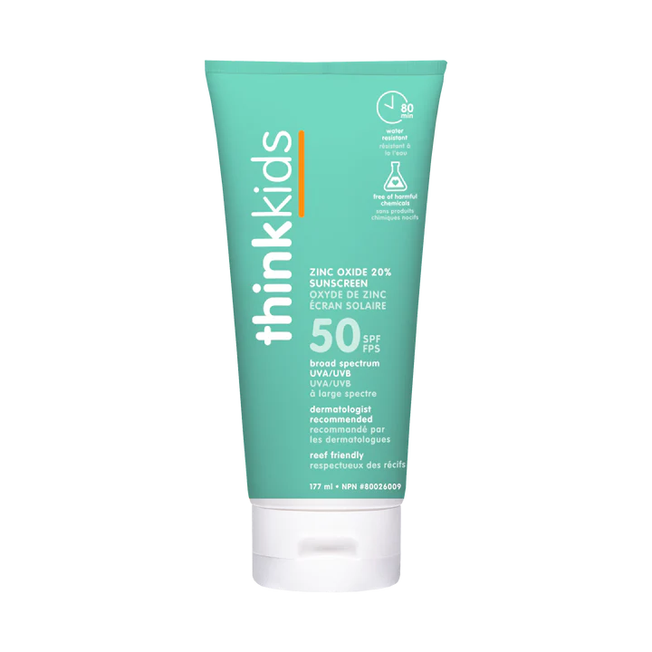 Thinksport Kids Mineral Sunscreen SPF50+ 6oz/177ml