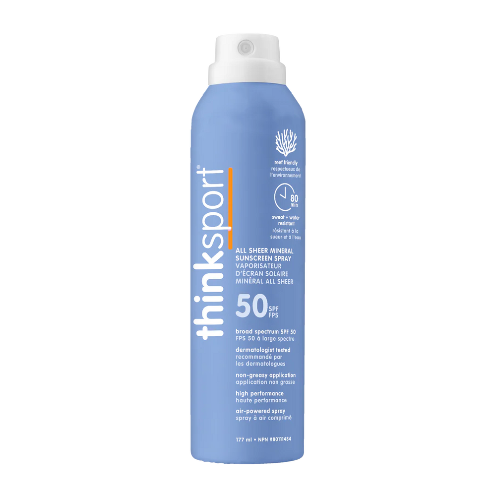 Thinksport Mineral Sunscreen Spray spf50+ 177ml
