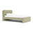 Monte Pillowback Bed Full Bed with Maple Feet - Sage Green