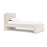 Monte Pillowback Bed Twin Bed with Maple Feet - Dune