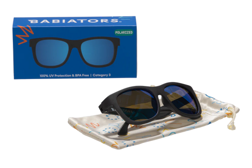 Babiators Navigator Polarized - Jet Black 6Y+