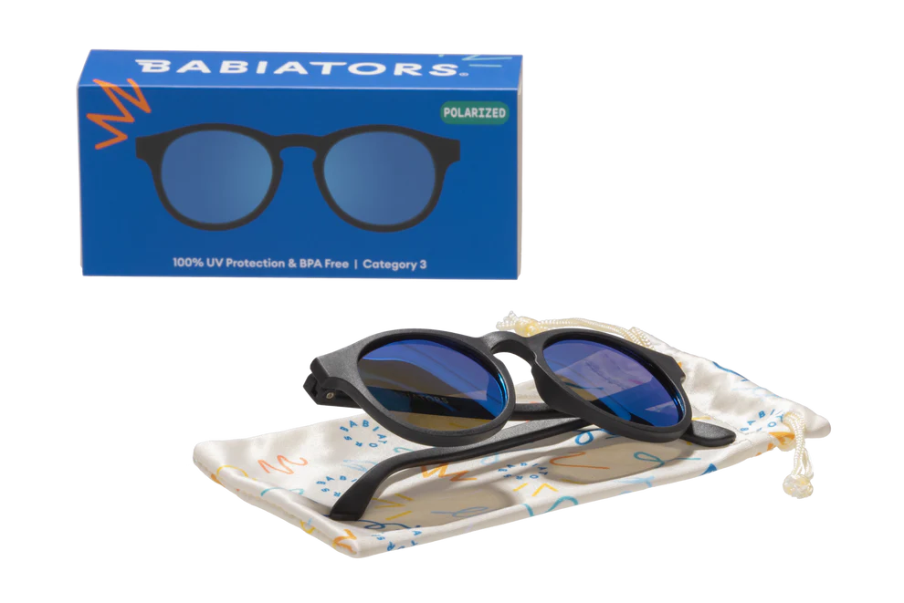 Babiators Keyhole Polarized - Jet Black 6Y+