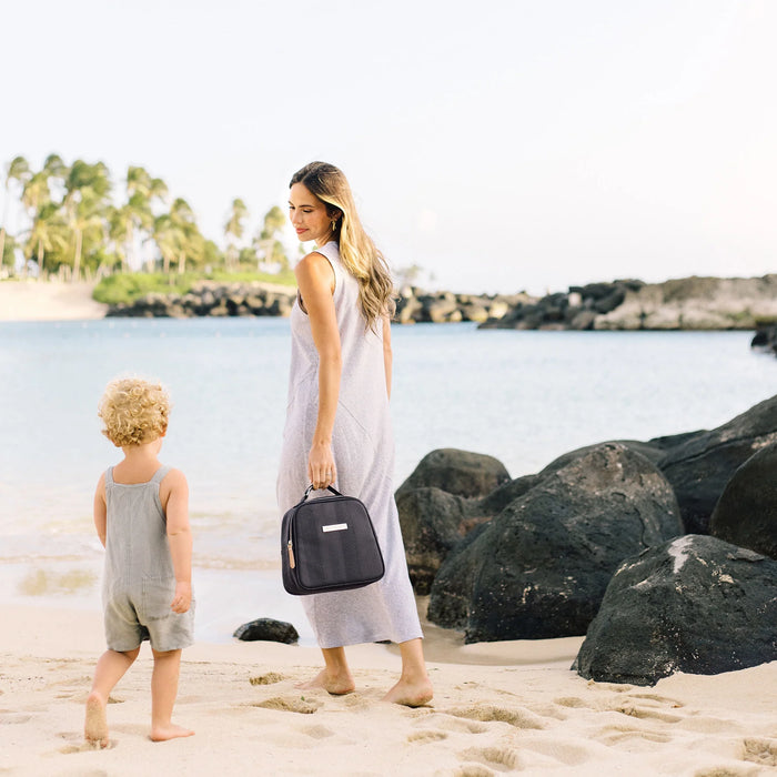 Petunia Pickle Bottom Sync Tandem Bottle/Lunch Tote - Carbon Cable