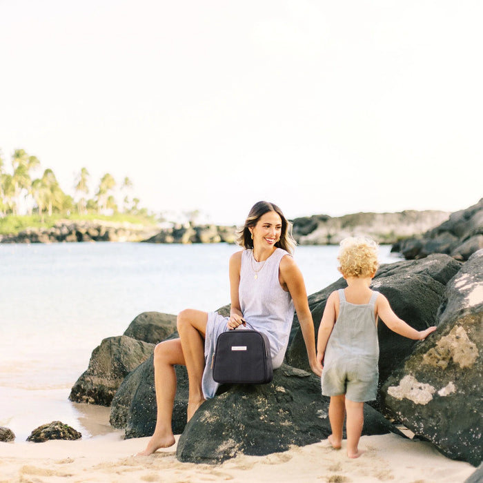 Petunia Pickle Bottom Sync Tandem Bottle/Lunch Tote - Carbon Cable