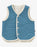 Petite Revery Reversible Vest - Oceanview