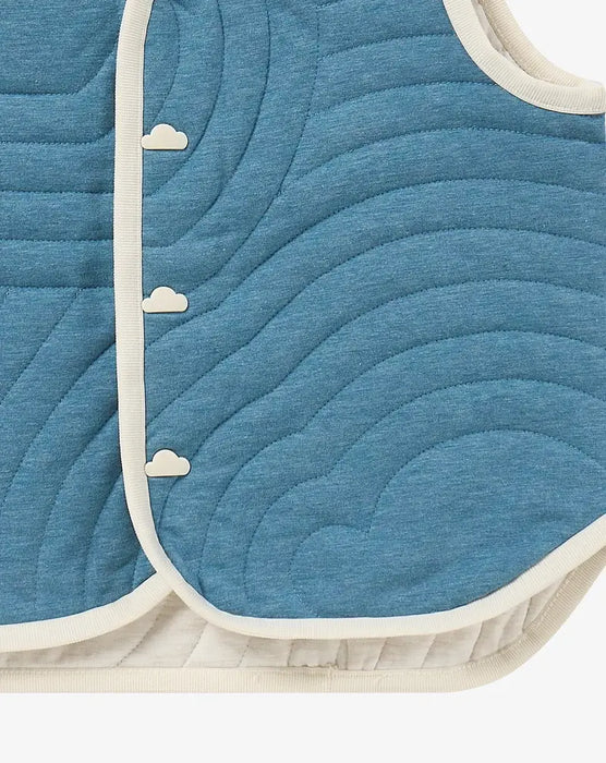 Petite Revery Reversible Vest - Oceanview