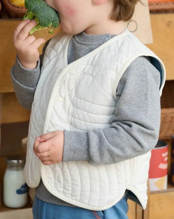 Petite Revery Reversible Vest - Oceanview