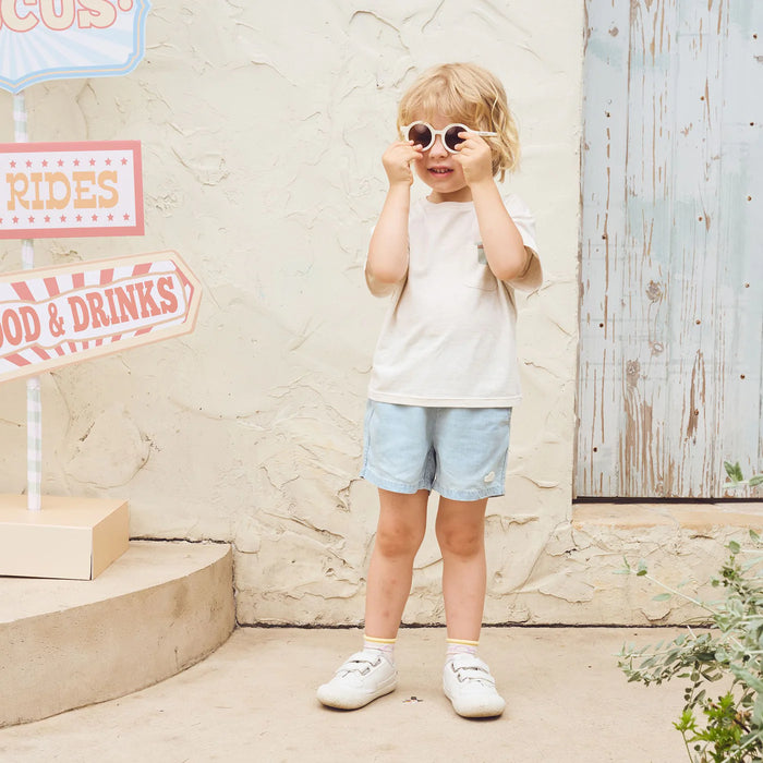 Petite Revery Oversize Tee - Nimbus Cloud