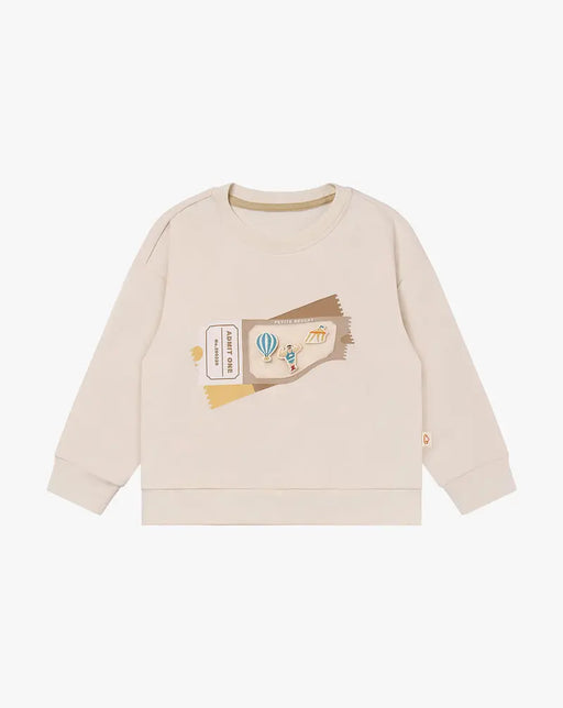 Petite Revery Long Sleeve Sweatshirt - Jet Stream