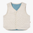 Petite Revery Quilted Reversible Vest - Nimbus Cloud