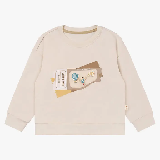 Petite Revery Long Sleeve Sweatshirt - Jet Stream