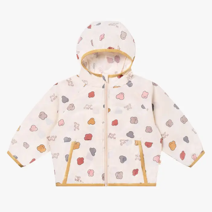 Petite Revery Recycled Nylon Hooded Wind Breaker - Popclouds