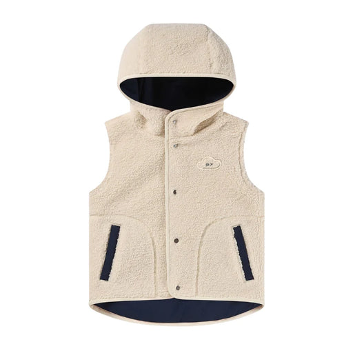 Petite Revery Quilted Reversible Vest - Blueberry