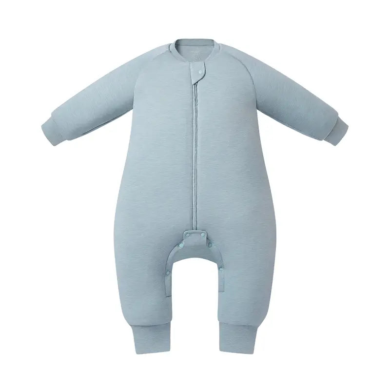 Nest Designs Pantone Bamboo Long Sleeve Footed Sleep Bag 2.0T - Slate