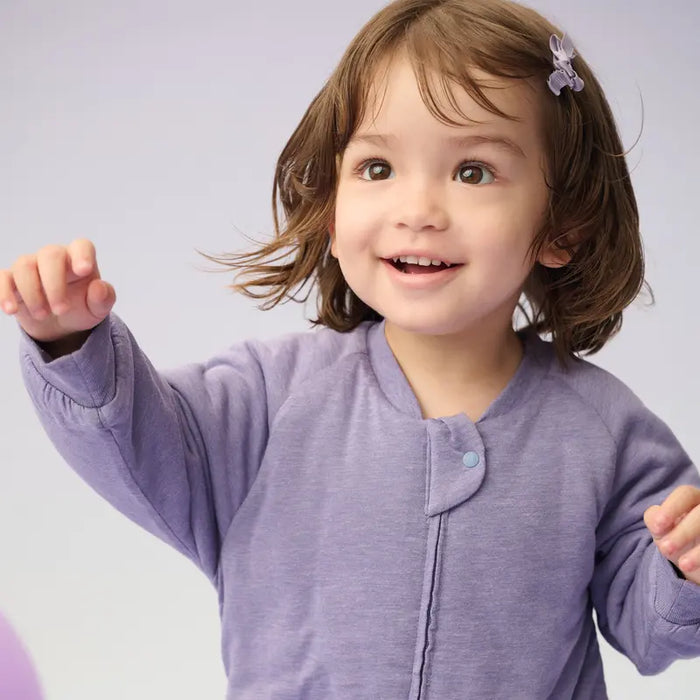 Nest Designs Pantone Bamboo Long Sleeve Footed Sleep Bag 2.0T - Twilight Purple