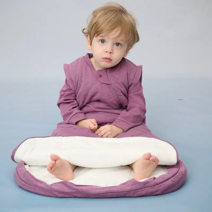 Nest Designs Pantone Removable Long Sleeve Sleep Bag 3.5T - Purple Gumdrop