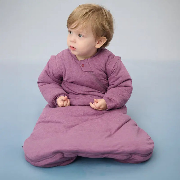 Nest Designs Pantone Removable Long Sleeve Sleep Bag 3.5T - Purple Gumdrop