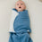 Nest Designs Swaddle Sleep Bag 1.5T - Captain's Blue 0-6M