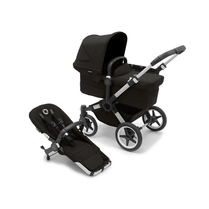 Bugaboo Donkey 5 Mono Complete - Aluminium / Midnight Black