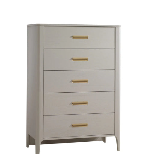 Natart Palo 5 Drawer Tall Chest - Dove