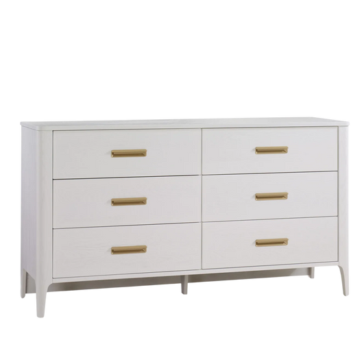 Natart Palo King Dresser 65" - White