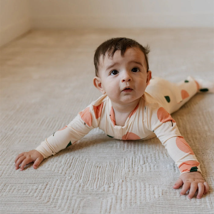 Zippy Jamz Footed Bamboo - Peachy Keen