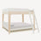 Oeuf Perch Bunk Bed Full - White/Birch (ETA Oct 2025)