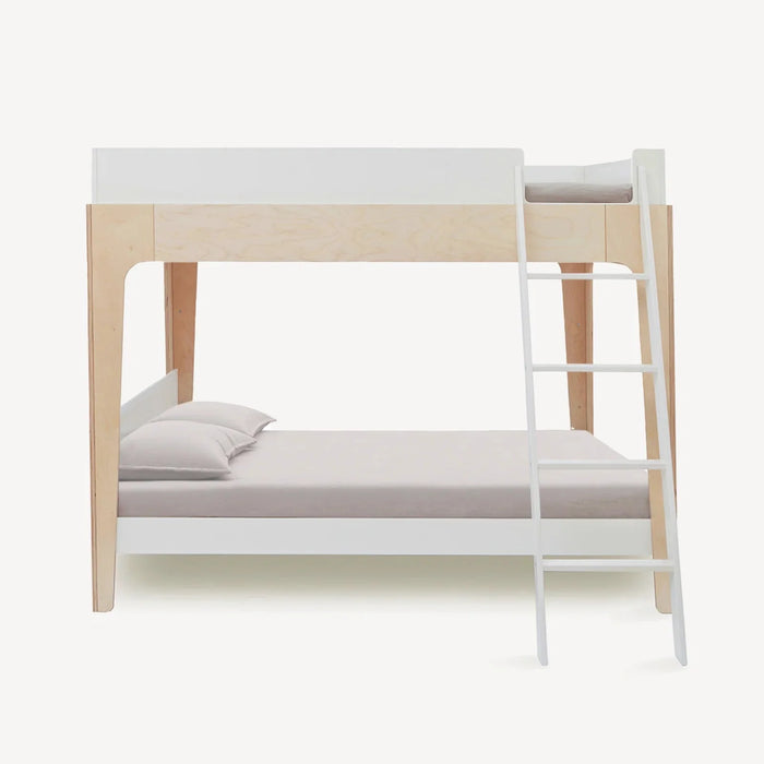 Oeuf Perch Bunk Bed Full - White/Birch (ETA Oct 2025)